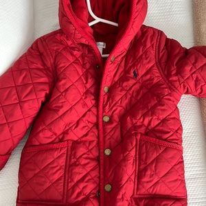 Red Ralph Lauren Snowsuit